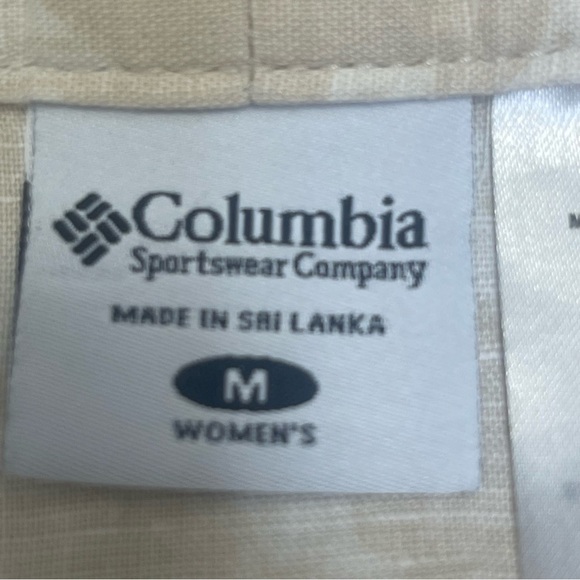 Columbia Linen/Cotton Blend Drawstring Skirt Medium - Picture 3 of 7